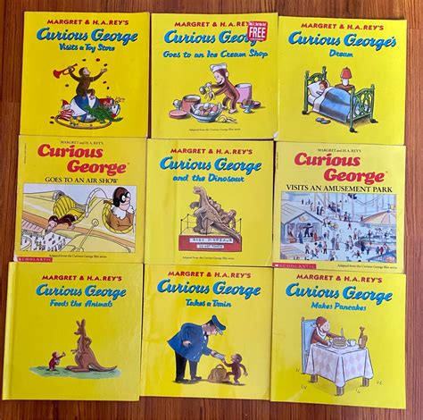 Curious George books, Hobbies & Toys, Books & Magazines, Children's ...