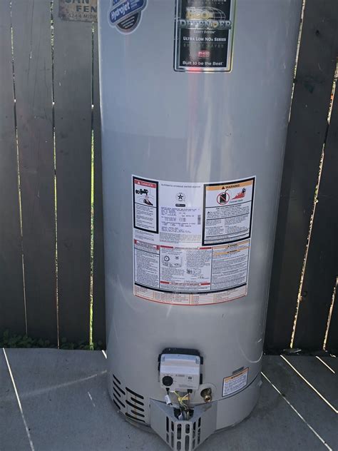 Bradford White Water Heater Eco Defender For Sale In San Diego Ca Offerup