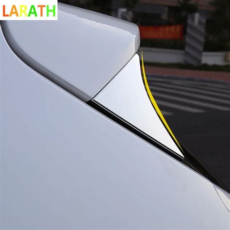 For Hyundai Tucson Stainless Steel Exterior Rear Tail Window