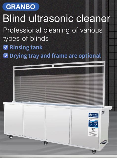 Blind Cleaning Machine Industrial Blinds Ultrasonic Cleaner Customize ...