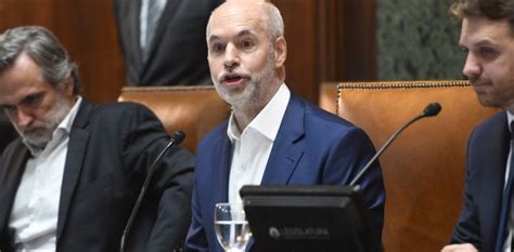 Rodríguez Larreta Pitches Presidential Bid In Speech To City