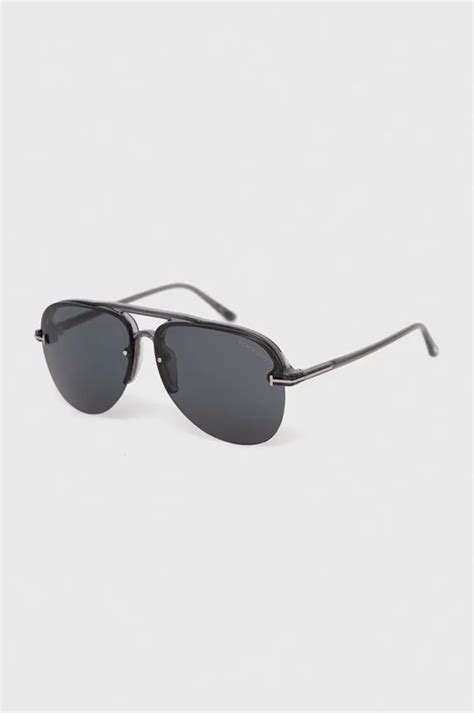 Солнцезащитные очки Tom Ford мужские цвет чёрный | ANSWEAR.ua