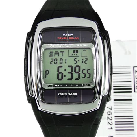 Casio Vintage Data Bank Tough Solar 30 Page Watch 50M DBE30 1A