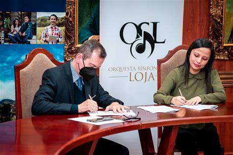 Firma de Convenio Sportmancar Orquesta Sinfónica de Loja y UTPL Flickr