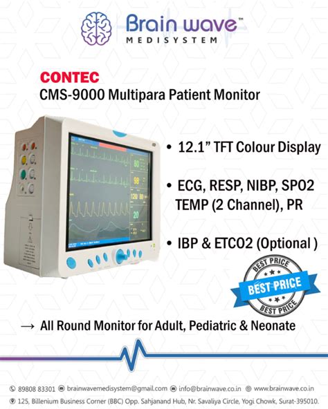 Contec CMS9000 Multipara Patient Monitor