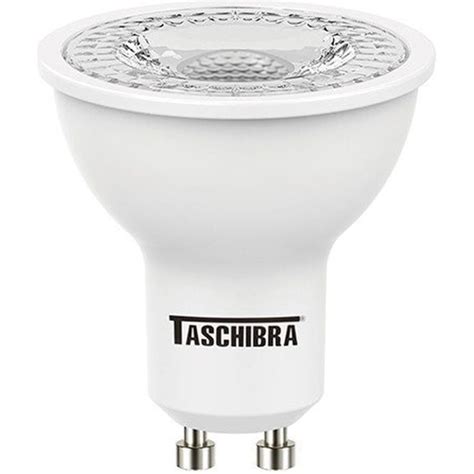 Lâmpada Dicróica LED MR16 TDL 35 4 9W 3000K GU10 100 240V Taschibra no