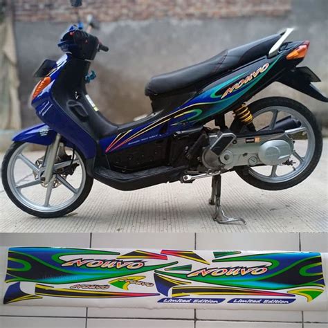 Jual Striping Sticker Lis Nouvo Lele Thailand Biru Di Lapak Holic Shop