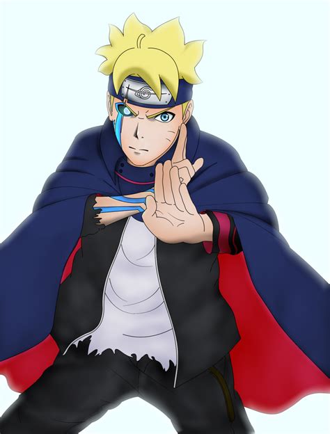 Boruto Adult Doujutsu By T Baskoro On Deviantart