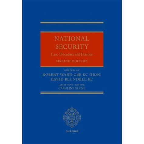 National Security Law Procedure And Practice 2nd Ed