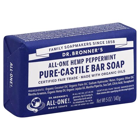 Dr Bronner S Magic Soaps All One Hemp Peppermint Pure Castile Soap