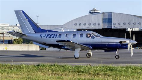 F HBGH Socata TBM 850 ENBR BGO Airline Private Reg F Flickr