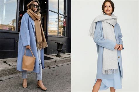 Шарф под пальто: какой подобрать, как красиво завязывать