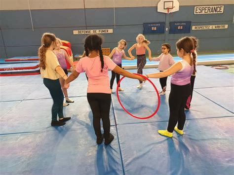 Photos Un stage de gymnastique à Freyming Merlebach pendant les vacances