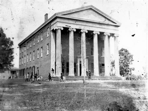 University of Mississippi Lyceum Building and Civil Rights Monument ...