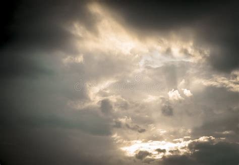 Scary Day with Clouds in the Sky Stock Photo - Image of scene, bright ...