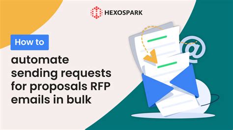 How To Automate Sending Requests For Proposals Rfp Emails In Bulk