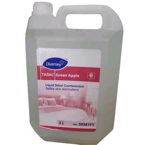 Taski Green Apple Liquid Odour Counteractant Cleanzinecare