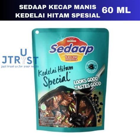 Kecap Manis Special Kedelai Hitam Spesial SEDAAP 60 ML Lazada Indonesia