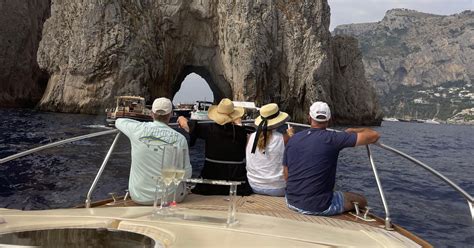 Capri Private Boat Tour From Positano Or Praiano Getyourguide