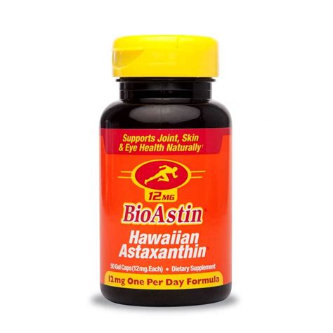 Bioastin® Hawaiian Astaxanthin, 12 mg 50 capsules | dietary supplement | Kenay Europe