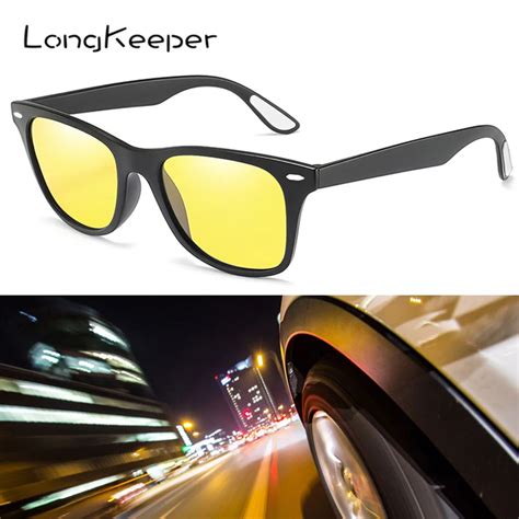 Long Keeper Men Polarized Sunglasses Car Driver Night Vision Goggles