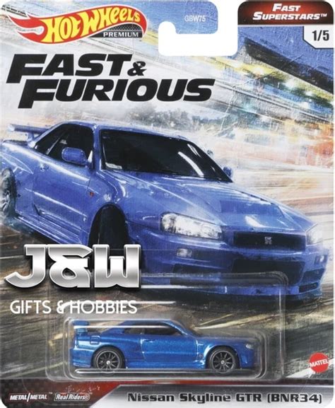 Hot Wheels Nissan Skyline Gtr R Fast And Furious Gbw M Rare