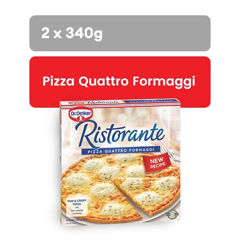 DR OETKER Ristorante Pizza Quattro Formaggi 340G X 7 F N Life