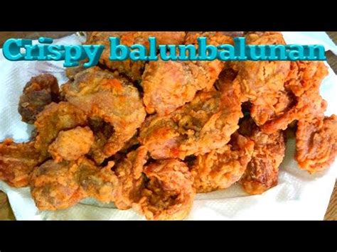 Crispy FRIED Balunbalunan Pang Negosyo Panlasang Pinoy Recipe YouTube