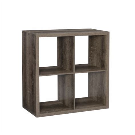 Galli 4 Cubby Storage Cabinet Grey, 1 - King Soopers