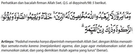 Detail Surat Al Bayyinah Ayat 5 Beserta Artinya Koleksi Nomer 4