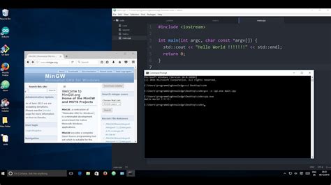 How To Install Mingw On Windows Gcc G Youtube