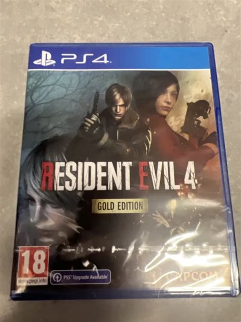 RESIDENT EVIL 4 Remake Gold Edition PS4 BRAND NEW AND SEALED FREE