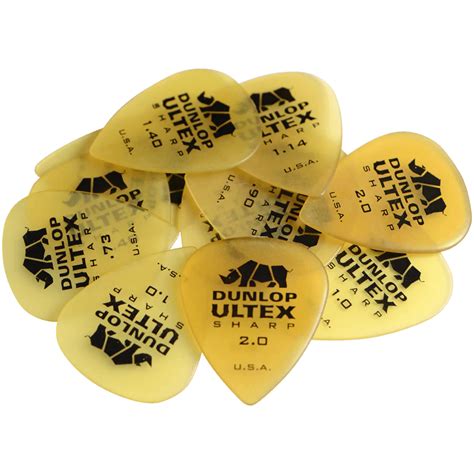 Dunlop Ultex Sharp Picks Set Of 6 EBay