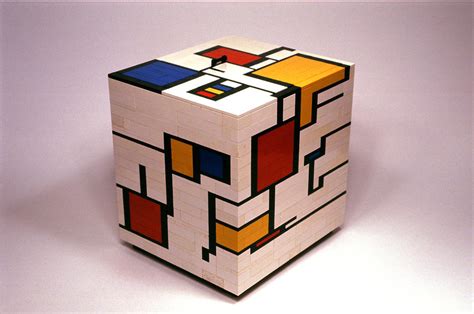 Mondrian Cube By Moosegreebles On Deviantart