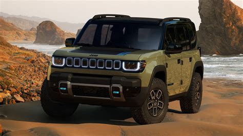 Jeep has revealed three all-new electric cars | Top Gear