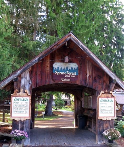 The View From Squirrel Ridge Spruce Forest Artisan Village