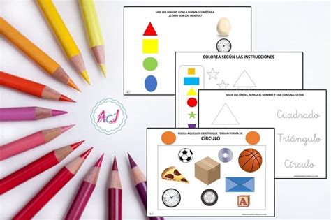 Actividades Para Aprender Las Formas Geométricas Aprendiendo Con Julia