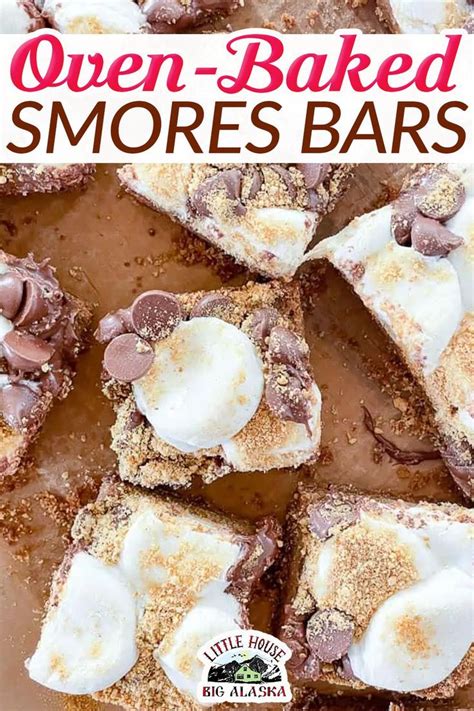 Delicious Oven Baked Smores Bars Recipe