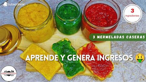 💥como Hacer 3 Tipos De Mermeladas Caseras Para Vender Kiwi 🥝 Fresa🍓 Piña🍍 Saboresvenezolanos