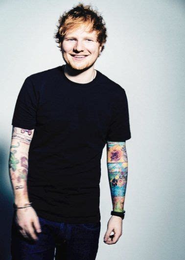 Ed Sheeran Fotos Fotos Cifra Club Ed Sheeran Tattoo Ed