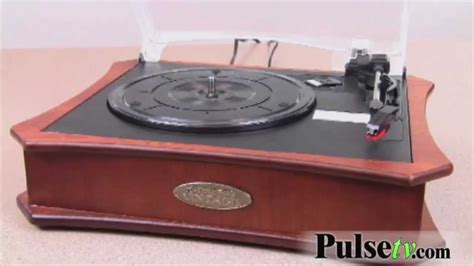 Pyle Pro Vintage Turntable Record Player With Usb Pc Recording Youtube