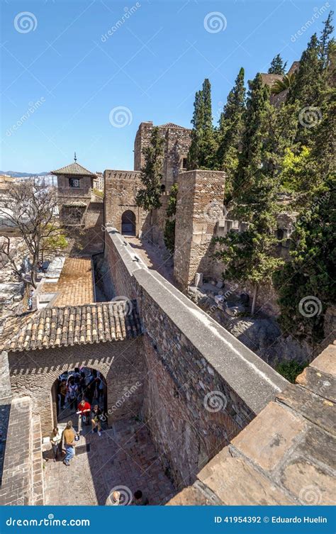 Alcazaba Interior Arhitecture Royalty-Free Stock Image | CartoonDealer ...