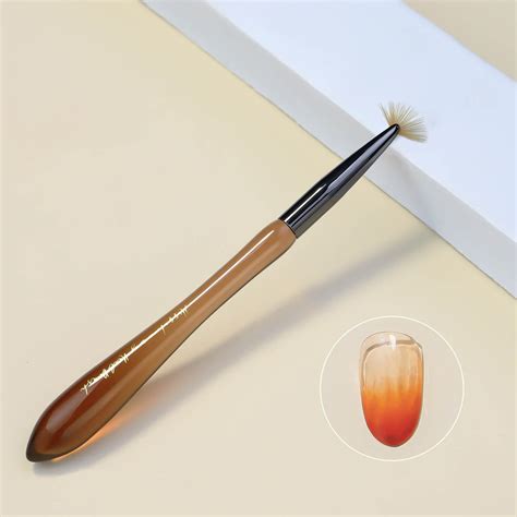 MNIYUEA Nail Art Pens 8 Design Nail Transparent Coffee Calabash Handle ...