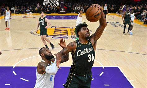 Lakers – Celtics: Marcus Smart vomited, returned to the floor in win