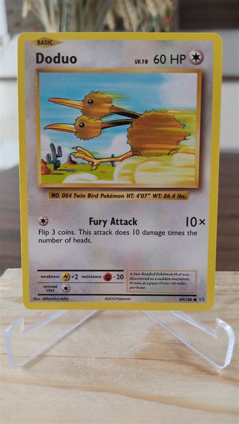 Pokémon karty Doduo 69 108 Evolutions 2016 Aukro