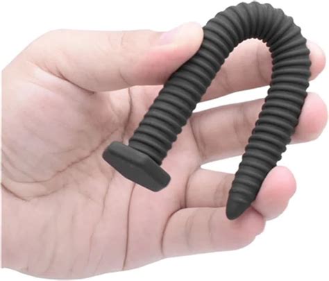 Amazon Soft Silicone Penis Plug Urethral Sounding Catheter Dilator Massage Sex Toys For Men