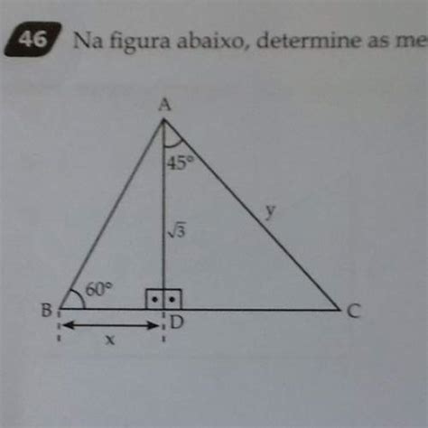 Na Figura Abaixo Determine As Medidas Dos Segmentos Bd E Ac