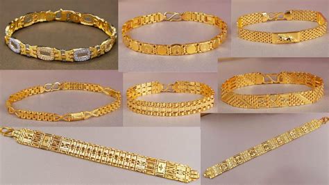 Latest Gold Bracelet Designs For Men With Weight And Price L K Gold