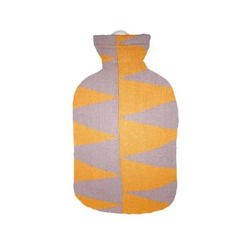 Natural Rubber Hot Water Bottle Retro Peace With The Wild