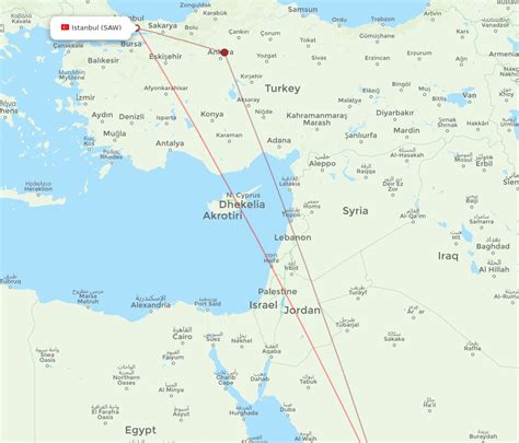 Flights From Istanbul To Madinah SAW To MED Flight Routes